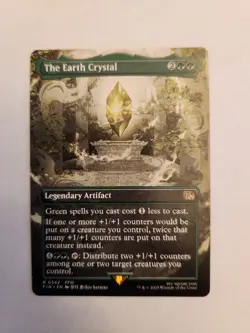 Final Fantasy the Earth Crystal Borderless Card Regular Edition - Image 1