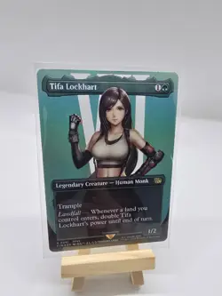MTG: Tifa Lockhart (Borderless) Final Fantasy Foil - Image 1