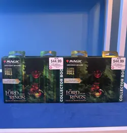 Magic The Gathering Lord of the Rings Collector Boosters 2-Pack Bundle- Sealed - Image 1