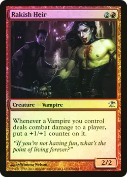 FOIL Rakish Heir ~ Innistrad [ Excellent ] [ Magic MTG ] - Image 1