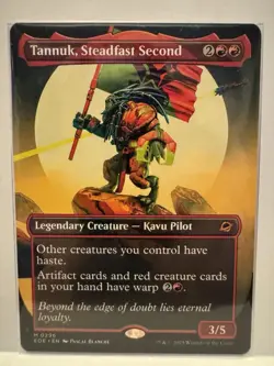 Tannuk, Steadfast Second - Borderless - Echoes of Eternities - MTG Magic - Image 1