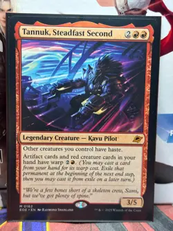 Tannuk, Steadfast Second Edge of Eternities Gem Mint MTG - Image 1