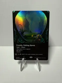 Evendo, Waking Haven (Borderless) Edge of Eternities Foil - Image 1