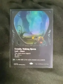Evendo, Waking Haven (Borderless) Edge of Eternities Foil - Image 1