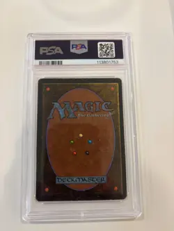 MtG: Tropical Island Revised Edition - PSA graded in Good condition. - Image 3