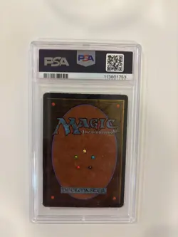 MtG: Tropical Island Revised Edition - PSA graded in Good condition. - Image 4