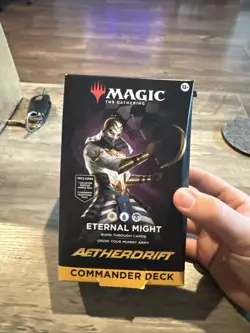 MTG: Eternal Might - Atherdrift Commander Deck Sealed - Image 1