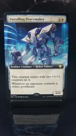 Patrolling Peacemaker (Extended Art) Non-Foil x1 #25 - Edge of Eternities - Image 1