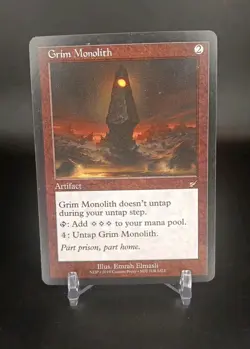 Custom Game Card-Grim Monolith-Regular-LP Condition - Image 1