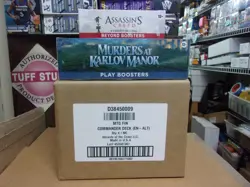 MTG FINAL FANTASY COMMANDER SET (4) + ASSASSIN'S BEYOND + MURDERS PLAY BOXES - Image 1