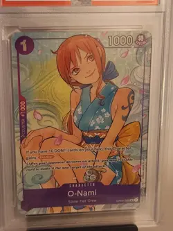 O-Nami (Illustration Box Vol.1) OP05-062 One Piece Promotion Cards PSA 10 - Image 2