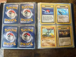 Vintage Pokemon Card Binder + 90s/00s Cards incl 1st Eds - 1p Start! - Image 5