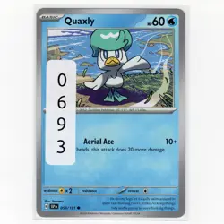 Pokemon TCG Quaxly 050/191 Sv08: Surging Sparks Regular Common Card EN-NM 2024 - Image 3