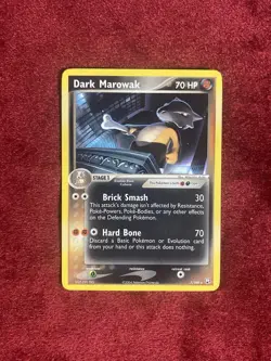 Dark Marowak 7/109 2004 Pokemon Card Regular Non Holo Team Rocket Returns - LP - Image 1