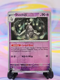 Pokemon TCG Shrouded Fable Card | Dusclops Reverse Holo 019/064 Uncommon - Image 1