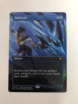 Fabricate Extended Borderless Special Guest MTG Magic Gathering Card NM Mint SPG - Image 1