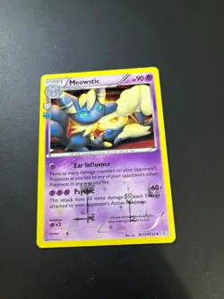 Meowstic RC15/RC32 XY Generations Holo Pokemon Card Radiant Collection TCG - Image 1