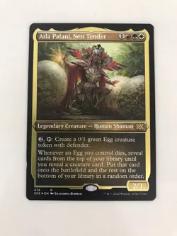 Atla Palani Nest Tender Etched Foil MTG Magic the Gathering Card NM Mint 2X2 - Image 1