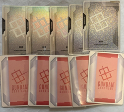 Chinese-GUNDAM CARD GAME Limited BOX Ver.β Resource C+ Parallel Card Set of 10 - Image 4