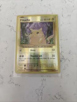 Pokemon TCG Pikachu 35/108 Reverse Holo Evolutions NM/Mint Condition - Image 1