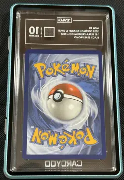 MEW EX 2023 POKEMON EN-SV BLACK STAR PROMO 151 ULTRA-PREM #053 TAG 10 GEM MINT - Image 4