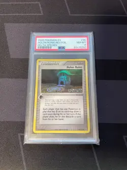 PSA 8 NM-MT 2005 POKEMON EX HOLON RUINS-REV.FOIL DELTA SPECIES 96/113 83419260 - Image 1