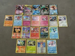 21x Pokemon Cards Lot - EX GX V Holo Reverse - Blastoise Gengar Gyarados - Image 1