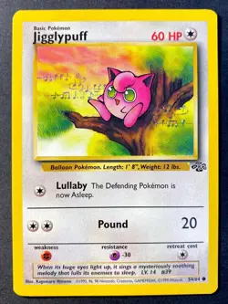 Jigglypuff 54/64 Jungle LP-EXC BUY 2 CARDS GET 1 FREE!! - Image 1