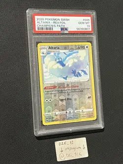 PSA 10 - GEM MT - Pokemon Champions Path - Altaria - 049/073 - Reverse Holo Rare - Image 3