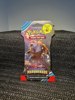 Pokemon TCG S&V Twilight Masquerade Sleeved Booster Pack - Sealed - Image 1