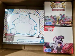 Sealed Pokemon Lot Pokemon 151 ETB, Lost Origin, and Destined Rivals Booster Box - Image 1
