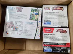 Sealed Pokemon Lot Pokemon 151 ETB, Lost Origin, and Destined Rivals Booster Box - Image 2