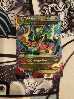 M Rayquaza EX 61/108 XY Roaring Skies Ultra Rare Card Pokemon TCG NM - Image 1