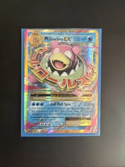 Pokemon TCG M Slowbro EX Mega XY Evolutions Ultra Rare Holo Card 27/108 - Image 1