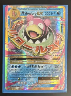 Pokemon TCG M Slowbro EX Mega XY Evolutions Ultra Rare Holo Card 27/108 - Image 2