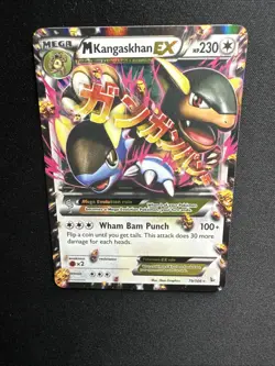 M Kangaskhan EX 79/106 Flashfire Holo 2014 Pokemon Card LP/NM - Image 5