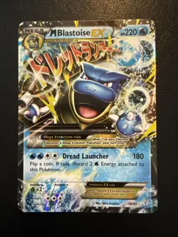 Pokemon TCG Mega Blastoise EX 18/83 Ultra Rare Near Mint Condition - Image 1