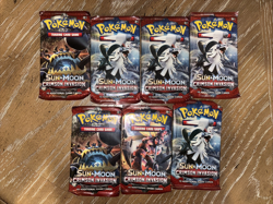 Pokemon Sun & Moon Crimson Invasion Booster Pack TCG Factory Sealed Unweighed 820650802492 - Image 1
