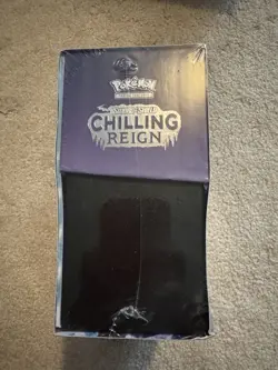 Pokemon TCG Chilling Reign Shadow Rider Calyrex ETB Sealed Box - Image 2
