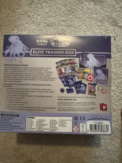 Pokemon TCG Chilling Reign Shadow Rider Calyrex ETB Sealed Box - Image 3