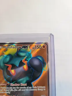 Marshadow GX Full Art Holo 137/147 2017 Pokemon Sun & Moon Burning Shadows - Image 2