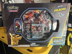 POKEMON TCG Detective Pikachu Greninja-GX Case File Box - Image 1