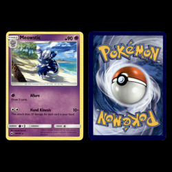 6x Meowstic Lot Espurr 45 Sun Moon Forbidden Light Pokemon Cards Collection Set - Image 5