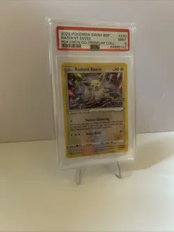 PSA 9 Pokemon Pokemon Go Black Star Promo #230 Radiant Eevee Promo - Image 2
