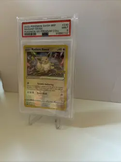 PSA 9 Pokemon Pokemon Go Black Star Promo #230 Radiant Eevee Promo - Image 3