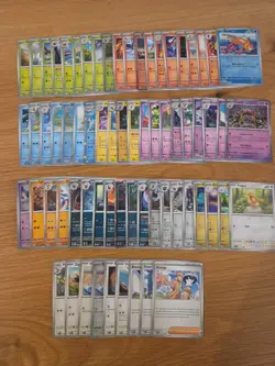 Pokemon Obsidian Flames 68 Card Bundle inc NM Holo & Reverse Holo No Duplicates - Image 1