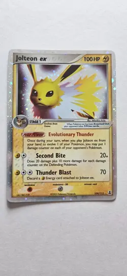 Jolteon Ex - 109/113 - Pokemon Delta Species Ultra Rare NM+ - Image 1