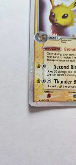 Jolteon Ex - 109/113 - Pokemon Delta Species Ultra Rare NM+ - Image 4