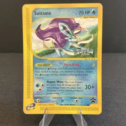 Suicune Promo 53 WOTC Vintage Black Star Promo Card Pokemon 4 EVER - Image 1