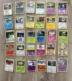 Pokemon Card Lot 25 Foil Cards - All Reverse Holos / Holo Rares NO DUPLICATES NM - Image 1